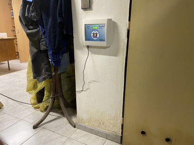 DryPol® elektricky vysouší zdrivo