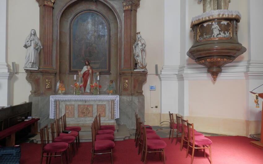 Sanierung und Entfeuchtung des Mauerwerks in der Kirche in Vlkoš - #2