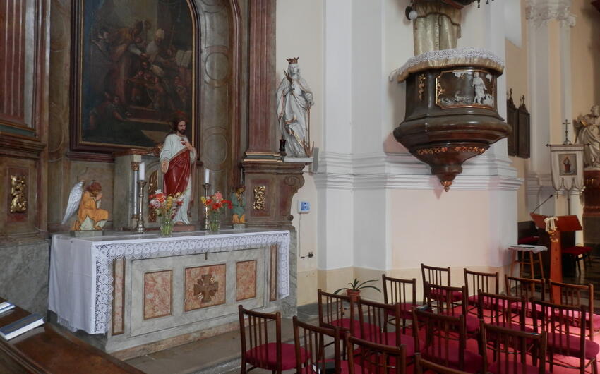Sanierung und Entfeuchtung des Mauerwerks in der Kirche in Vlkoš - #5