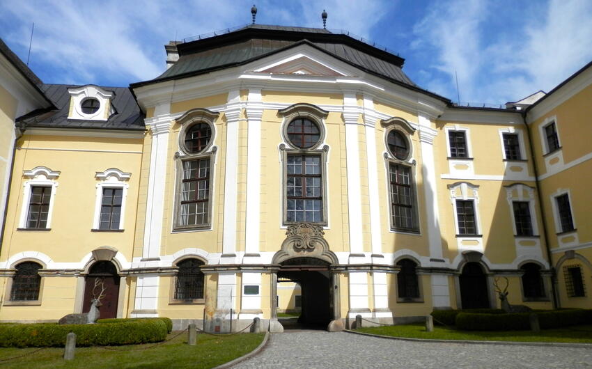 Sanace zámku - kulturní památky bez zásahů do stavby ve Žďáře nad Sázavou