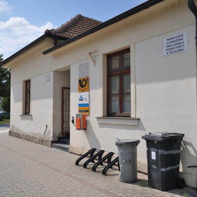 Sanierung des Mauerwerks der Filiale der Tschechischen Post mit Elektroosmose in der Gemeinde Buchlovice