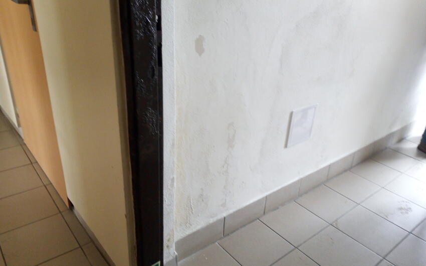 Application of active electroosmosis to dehumidify elementary and kindergarten - #3