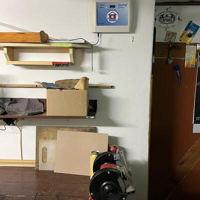 Drying with DryPol® 50 m of a small house in Cheb