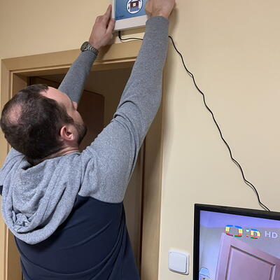 Stopping and isolating rising damp in a family house in Rosovice