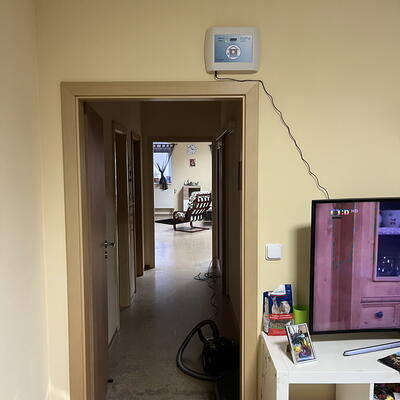 Stopping and isolating rising damp in a family house in Rosovice