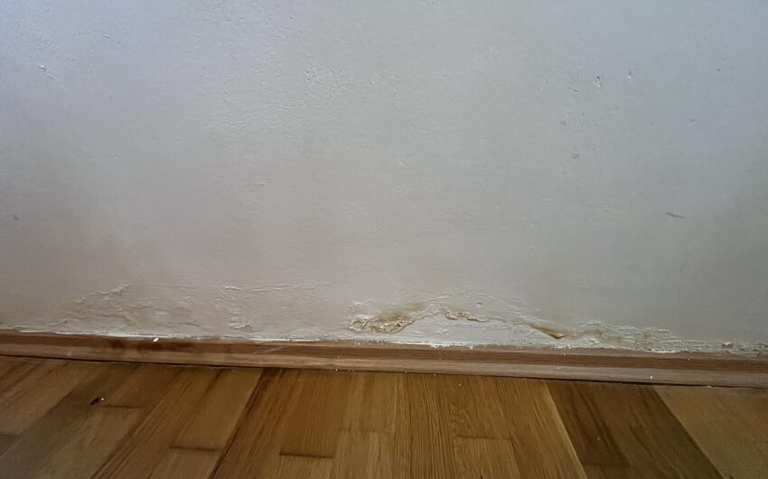 Asciughiamo le partizioni interne della casa a Kolomuty. - #2