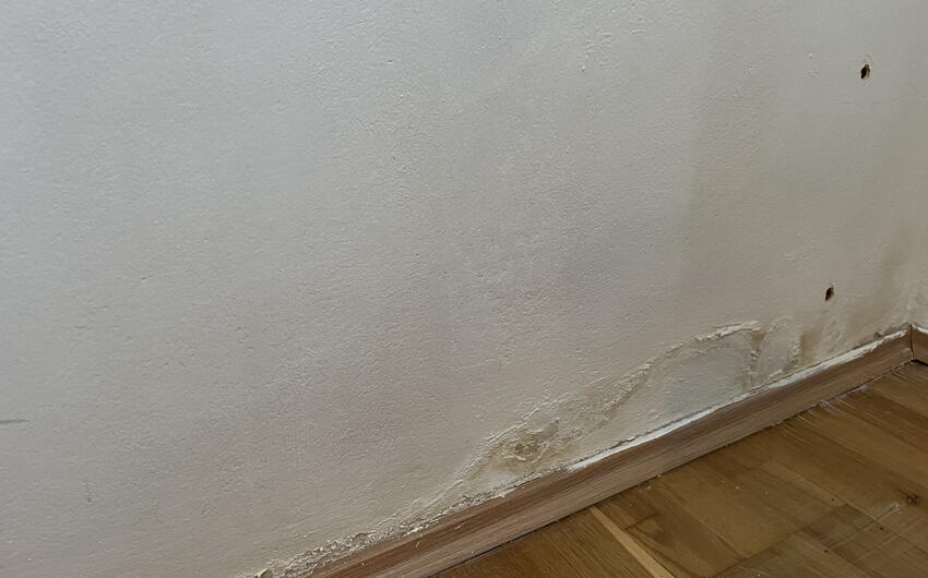 Asciughiamo le partizioni interne della casa a Kolomuty. - #3