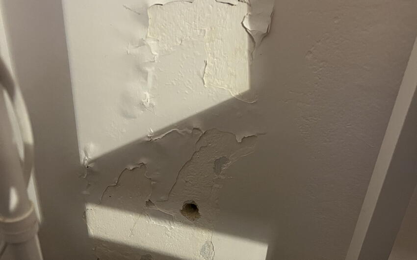 Stiamo asciugando una casa centenaria costruita in pietra e mattoni - #2