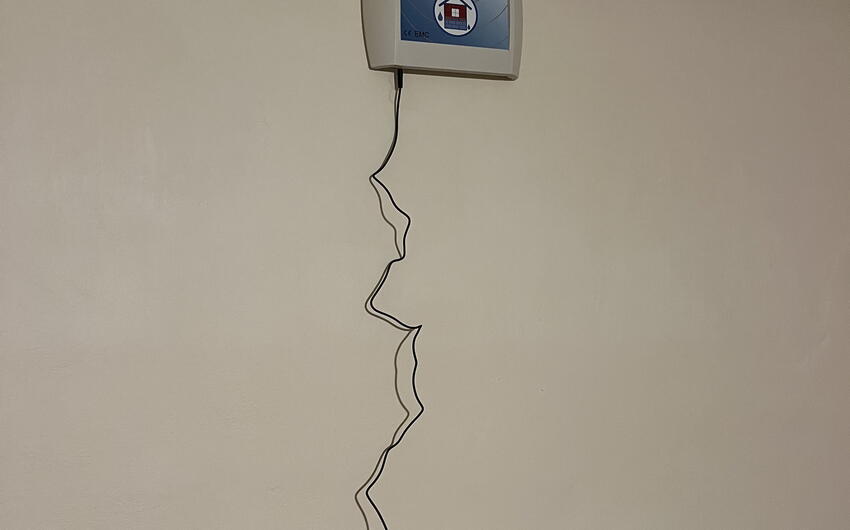 Asciughiamo il piano terra di una casa a Kozinec