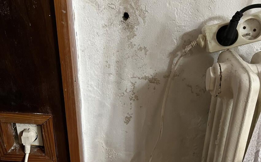 Abbiamo iniziato a deumidificare un'altra casa a Ústí nad Labem - #2