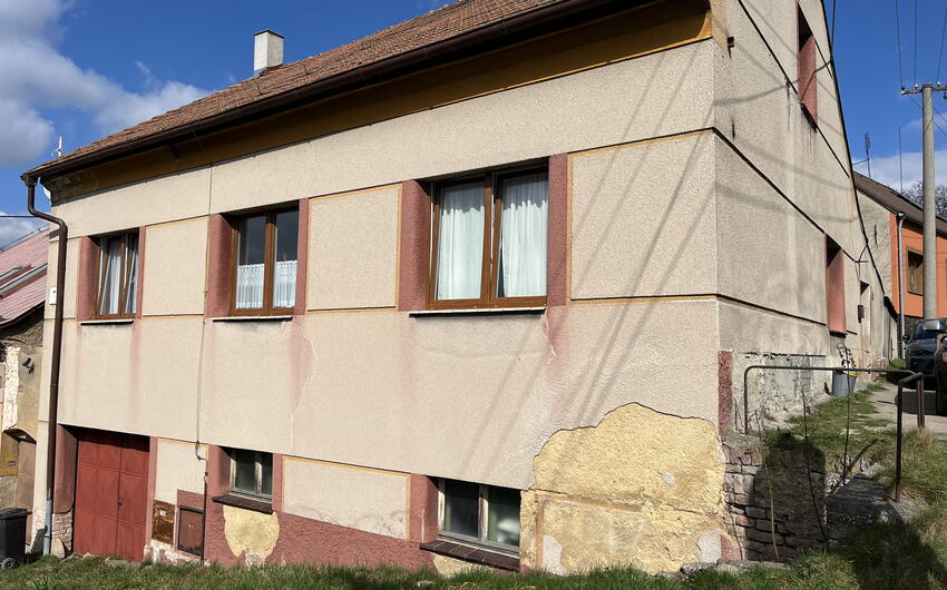 Wir trocknen ein älteres Einfamilienhaus in Přelíc in Mittelböhmen - #1