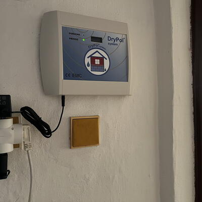 Wir trocknen gerade das zweite Haus in Svojšice bei Sušice