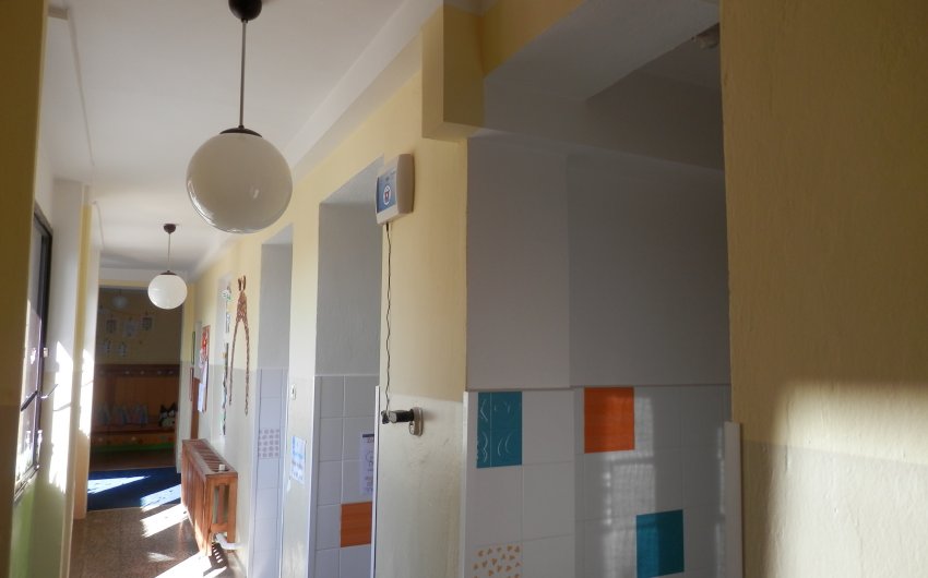 Dehumidification of masonry with a Drypol masonry dryer in a kindergarten - #2